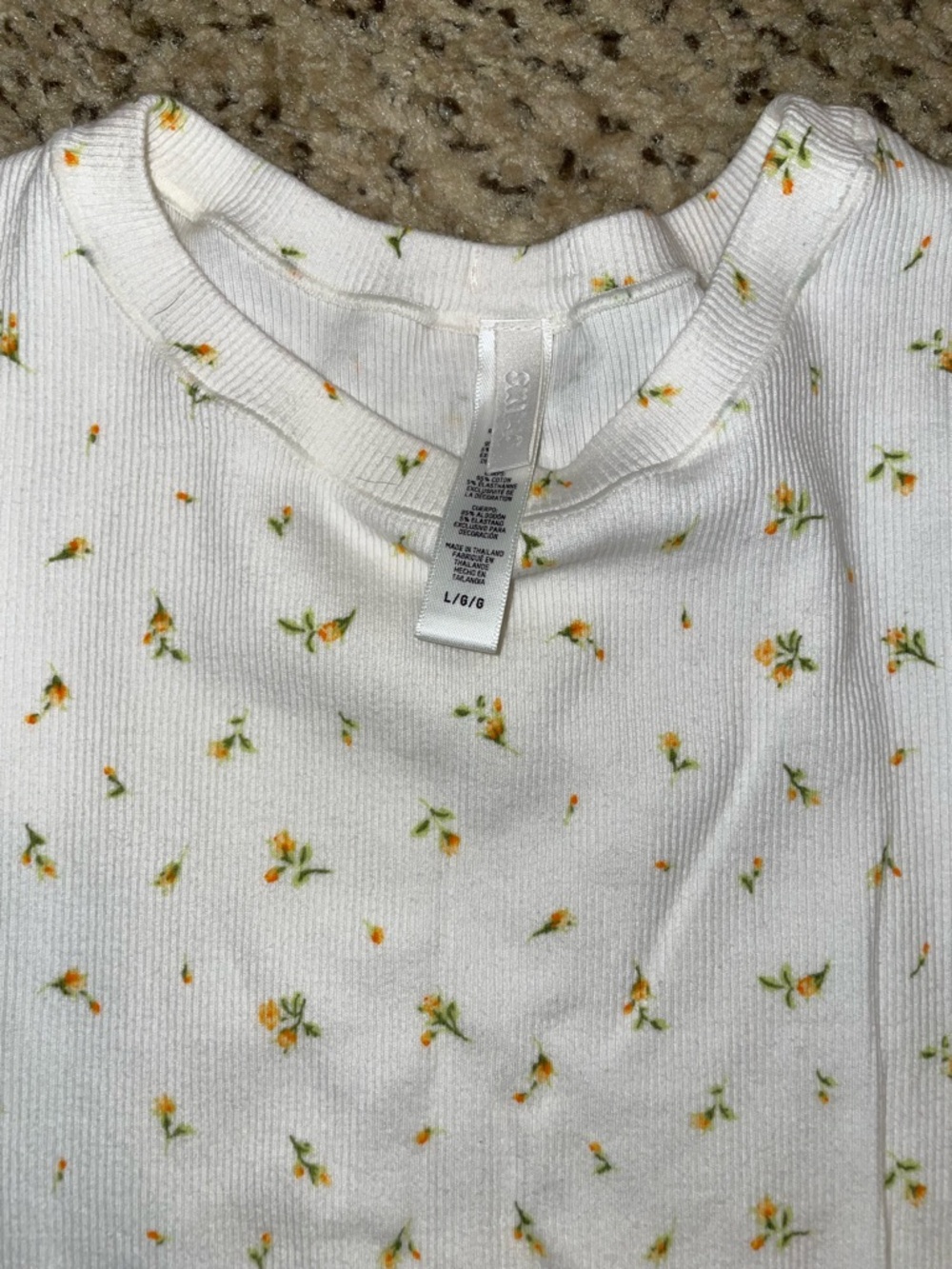 SKIMS Cotton ribbed t-shirt and boxer - Picture 4 of 9